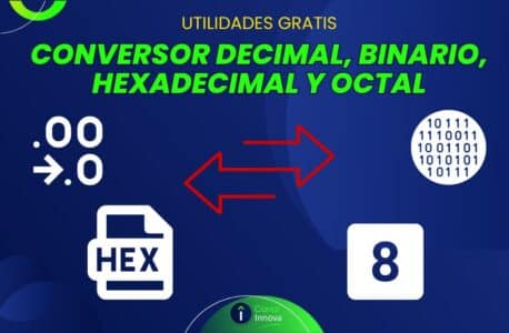 Conversor Decimal, Binario, Hexadecimal y Octal