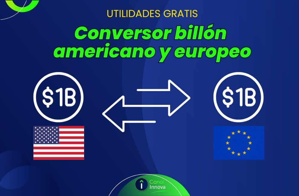 conversor billon americano y europeo