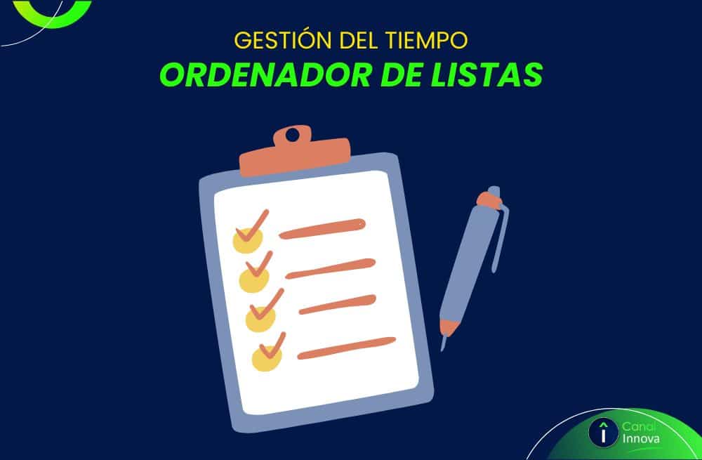 ordenador de listas